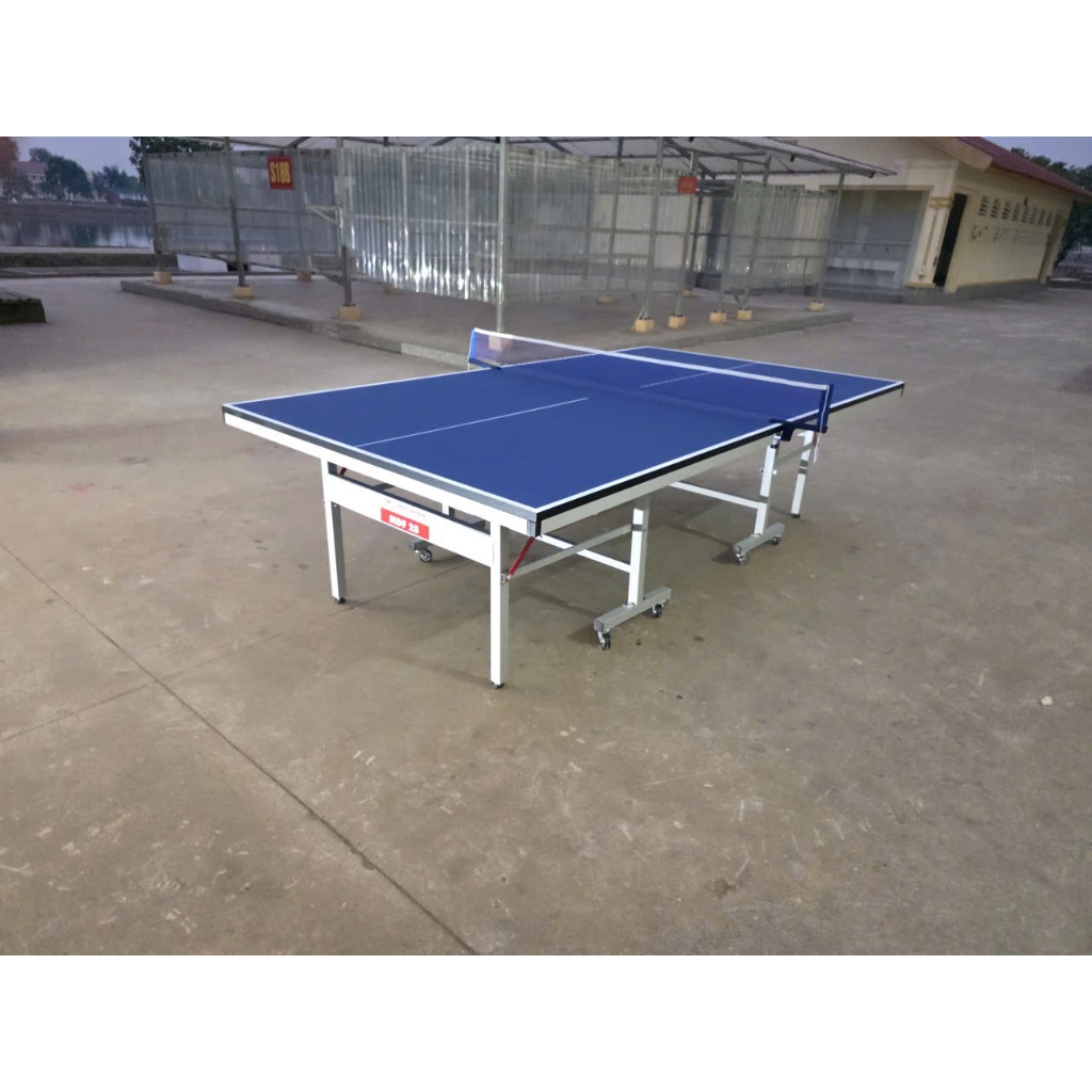 Bàn bóng bàn Thiên Trường MDF 25 ly  . tặng kèm bộ cọc lưới đi cùng ( chưa bao gồm vợt và bóng )