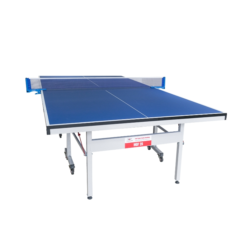 Bàn bóng bàn Thiên Trường MDF 25 ly  . tặng kèm bộ cọc lưới đi cùng ( chưa bao gồm vợt và bóng )