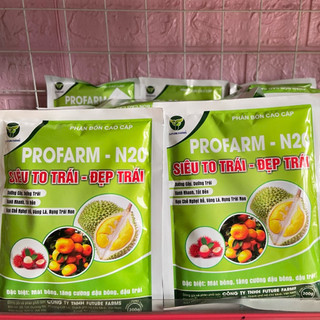 (200g) Phân bón NPK 20-20-20 PROFARM N20 nhập khẩu Bỉ - Xanh lá, Tốt rễ, Nuôi Trái, Rau màu, Cây Ăn Trái
