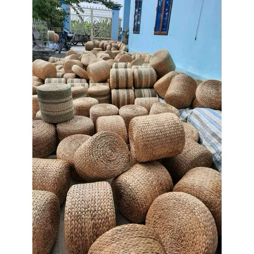 Đôn lục bình,  Đôn / Đệm / Bàn Trà Lục Bình Đan Thủ Công Cao Cấp Hàng Xuất Khẩu ( Hàng Loại 1 )