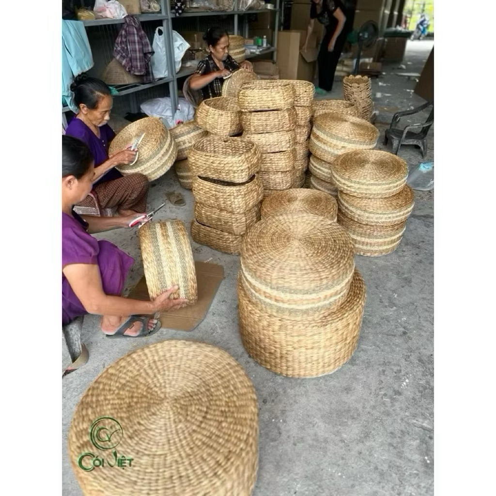 Đôn lục bình,  Đôn / Đệm / Bàn Trà Lục Bình Đan Thủ Công Cao Cấp Hàng Xuất Khẩu ( Hàng Loại 1 )