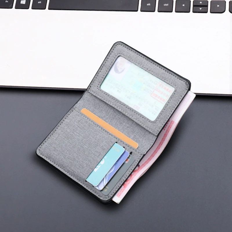 [Peinn] Ví nam , bóp nam dáng đứng vải canvas kiểu dáng thời trang hàn quốc nhỏ gọn