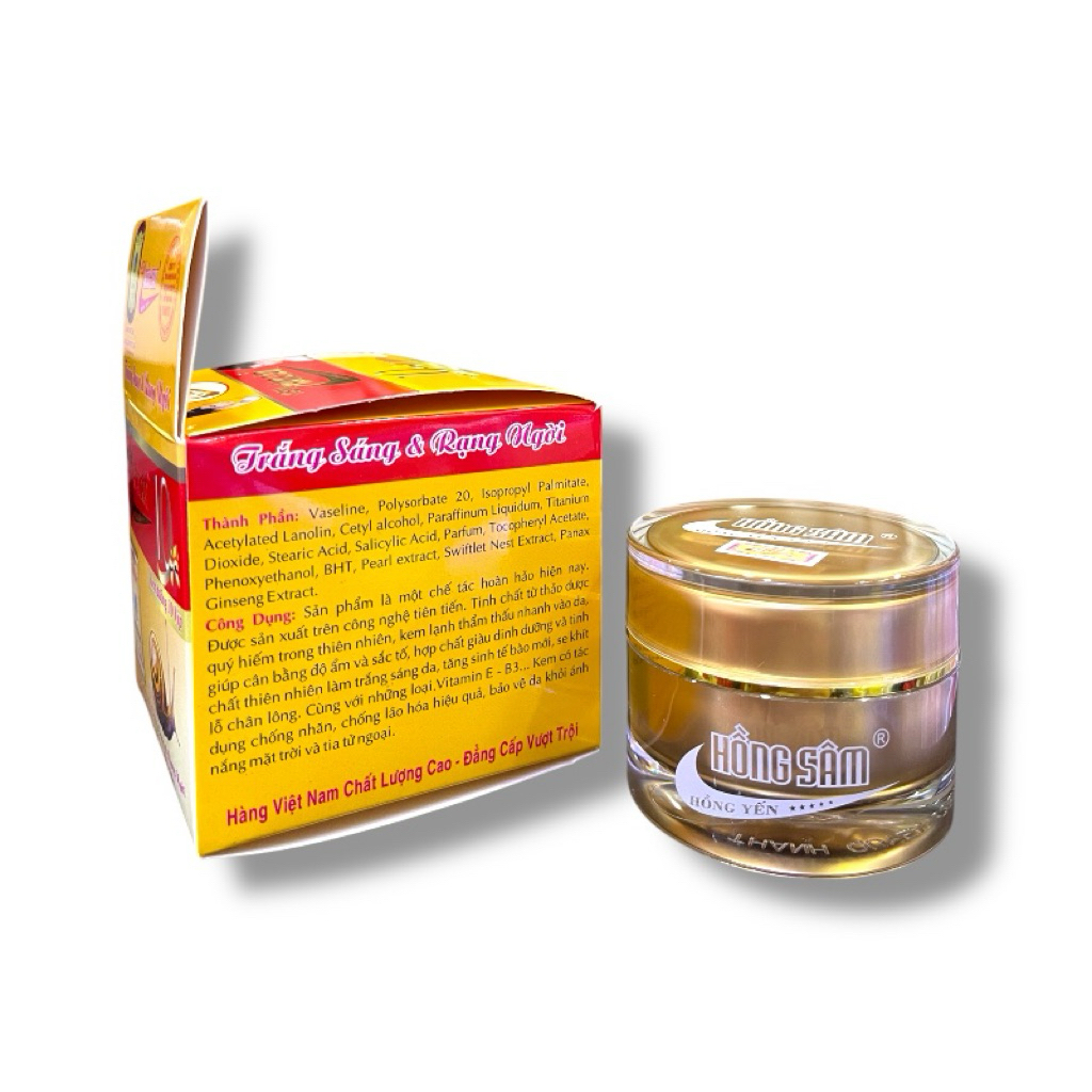 Kem Hồng Sâm Vip 10 Tác Dụng 30gram Chính Hãng