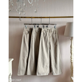 Quần Jeans Bò Nâu Suông 2 Khuy Chuẩn Linh Hoàng