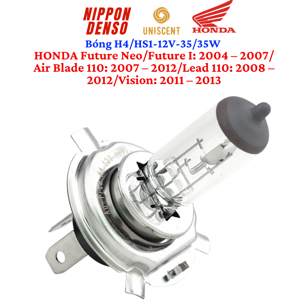 Bóng Đèn Xe Máy Halogen HS1-12V-35/35W Future NEO/1 04-07/ Air Blade 07-12/ LEAD 08-17/ VISION 11-25