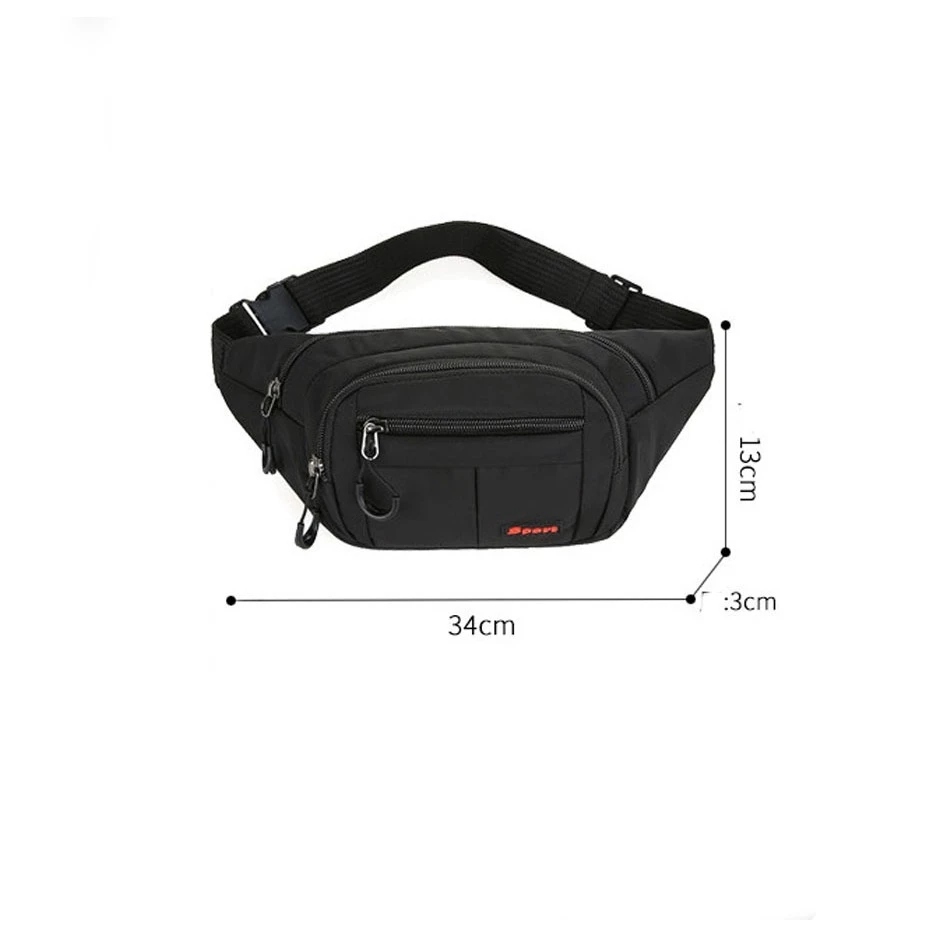 [Peinn] Túi bao tử đeo hông , đeo chéo vải dù chống thấm nước phù hợp thể duch thể thao Sport DH5800