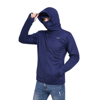 Áo Khoác Chống Nắng Nam Nữ 2 Lớp Che Trán Vải Thông Hơi Co Giãn Thoáng Mát, Chống Tia UV Cao Cấp