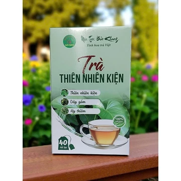 Hộp 40 gói trà túi lọc thiên niên kiện Bảo Khang, trà thảo mộc thiên nhiên kiên, dây gắm, lá lốt