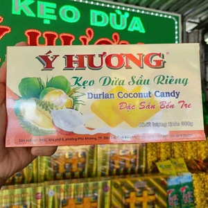 Kẹo dừa sầu riêng Ý Hương 300g -- đặc sản Bến Tre ( kẹo gói tay, kẹo trần, kẹo gói giấy...)