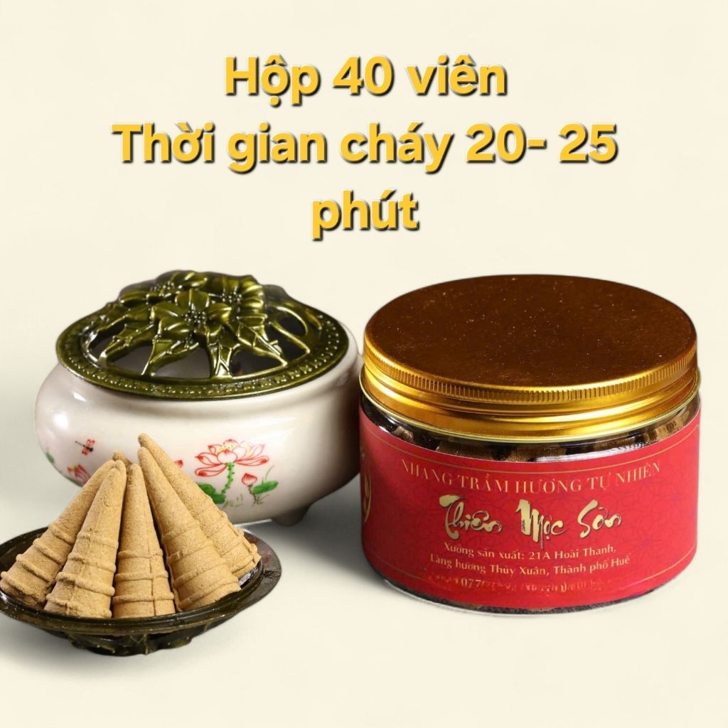 Nụ Trầm Hương Thiên Mộc Sơn - Dùng Xông nhà, tẩy uế, giảm stress - Trầm Thật không hóa chất, thơm dịu nhẹ nhàng