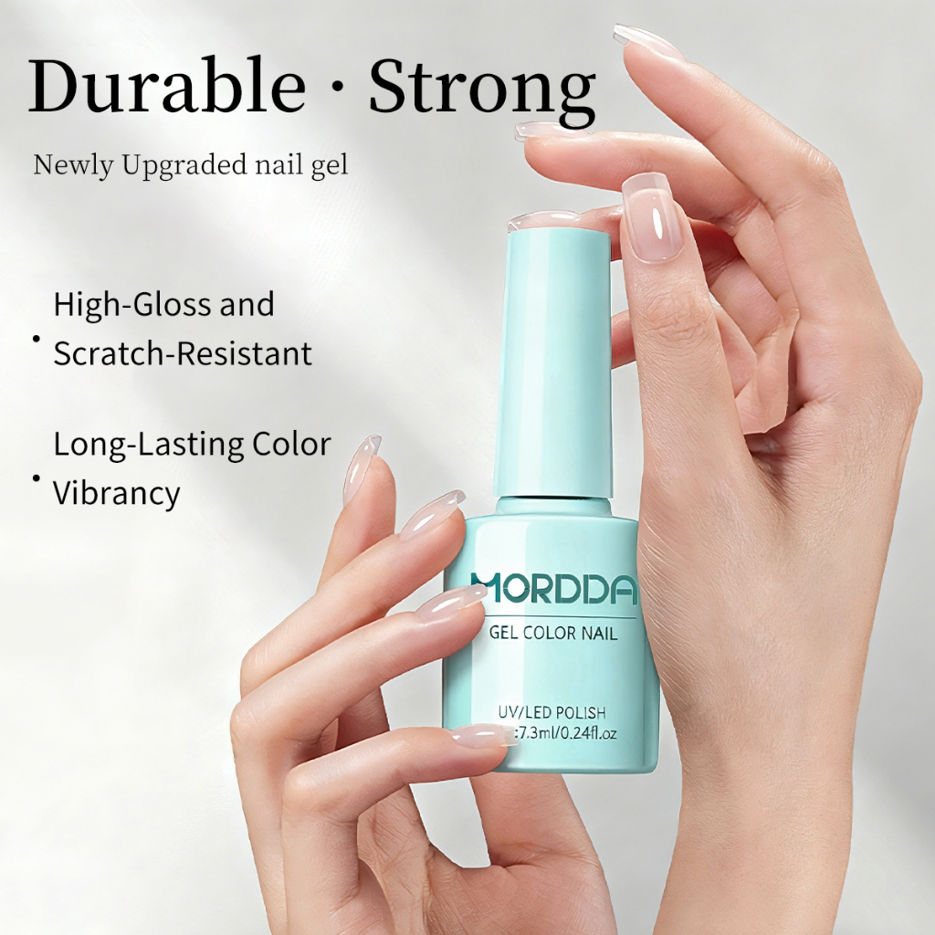 MORDDA 7.3ml base+top+Reinforcement，Chống mài mòn và chống trầy xước