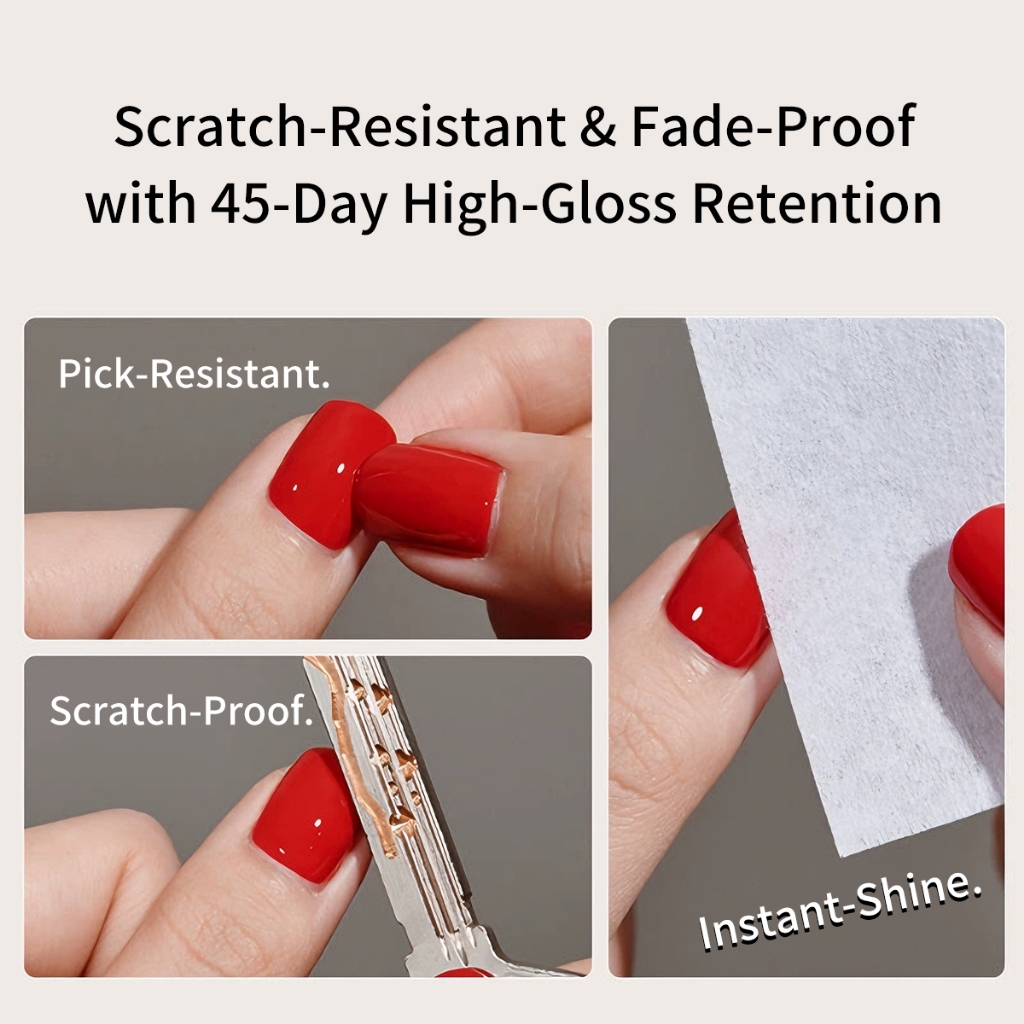 MORDDA 7.3ml base+top+Reinforcement，Chống mài mòn và chống trầy xước