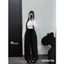 Quần Dài Nữ Kaki Lụa Form Ống Suông, Quần Nữ Cạp Cao Tôn Dáng Dễ Phối Đồ | SANA CLOSET #8559