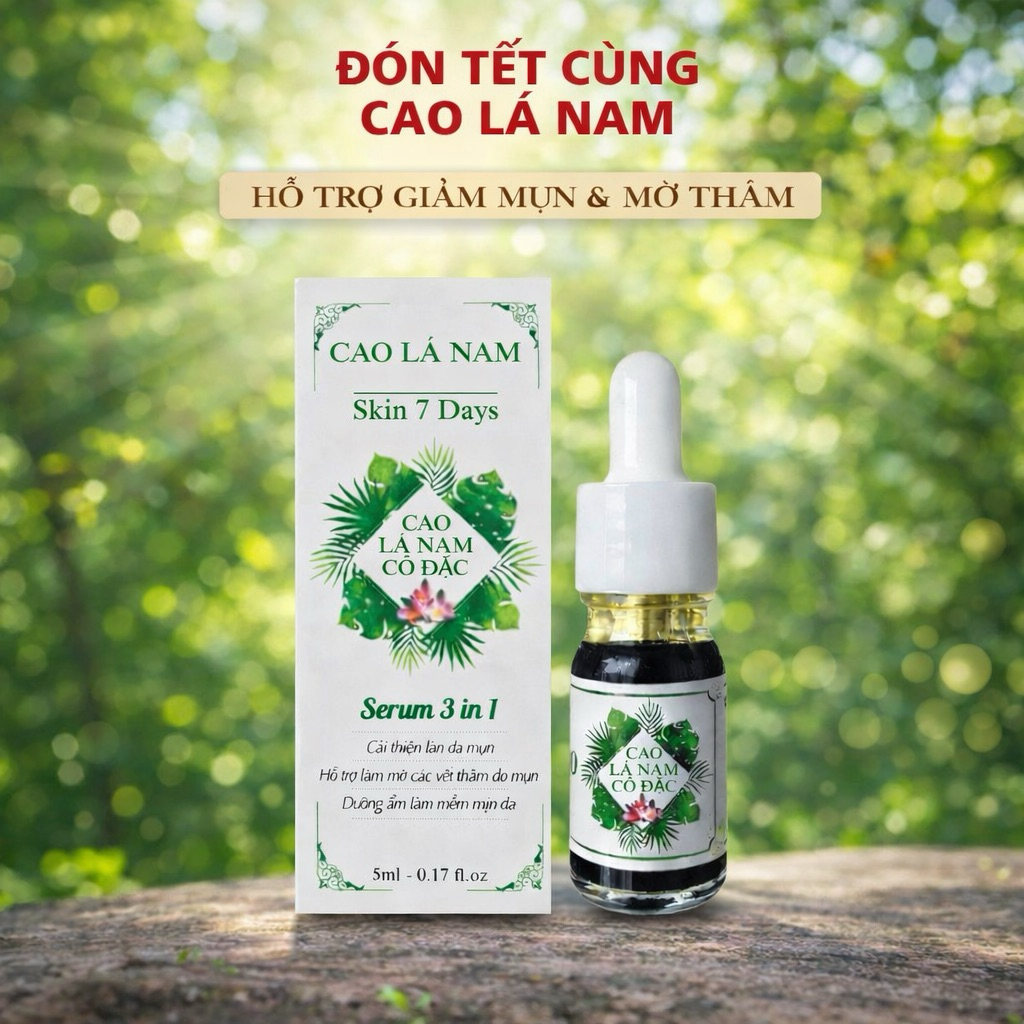 Serum giảm mụn thâm Cao Lá Nam - 5ml