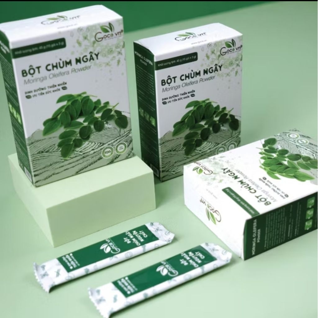 Bột chùm ngây nguyên chất Goce - 45g (15 gói × 3g)