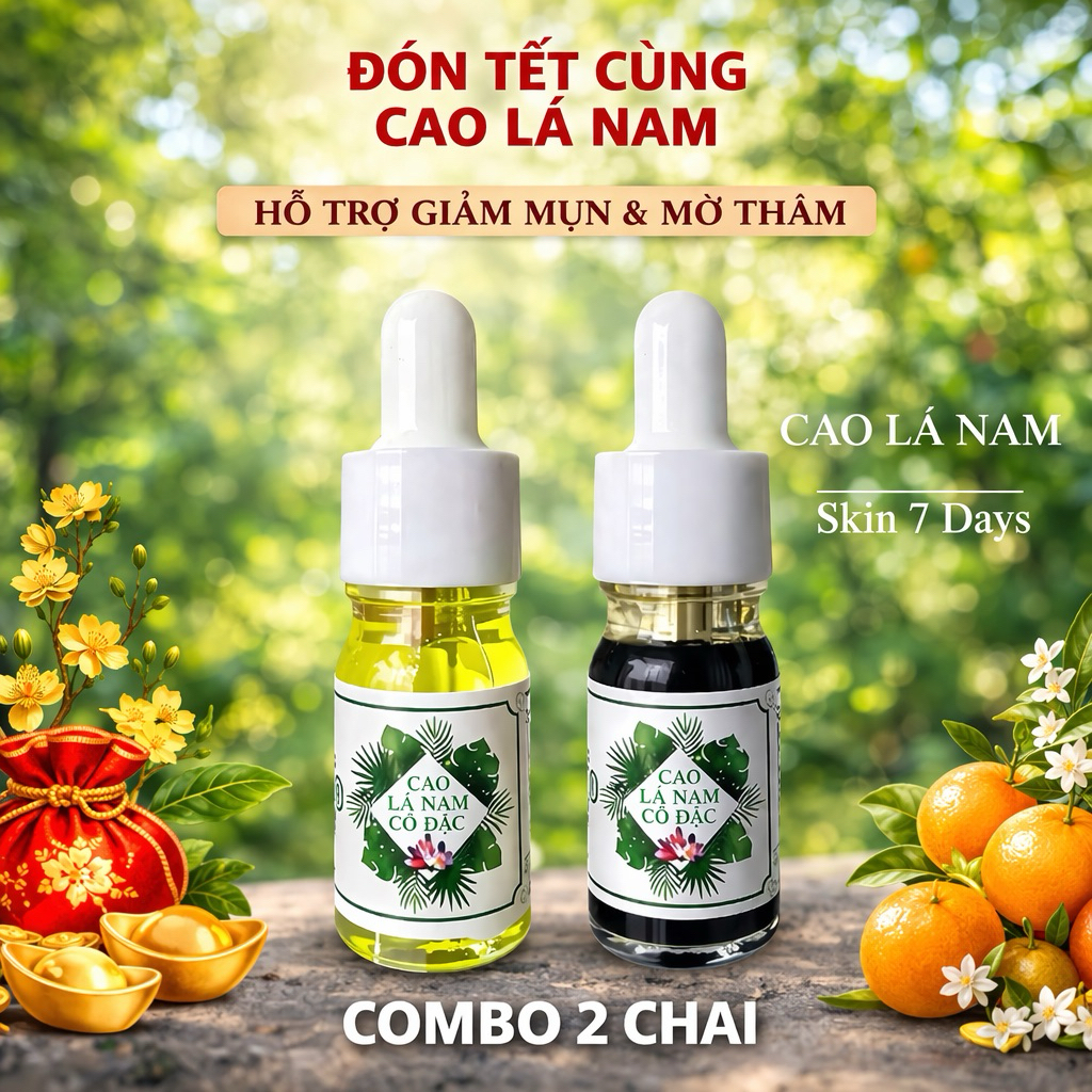 Serum giảm mụn thâm Cao Lá Nam - 5ml