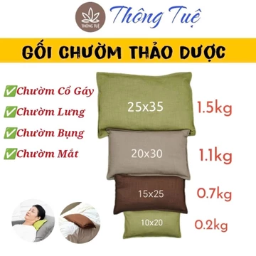 Túi Chườm Thảo Dược NGẢI CỨU, Gối Chườm Nóng Đa Năng, chườm cổ gáy lưng bụng