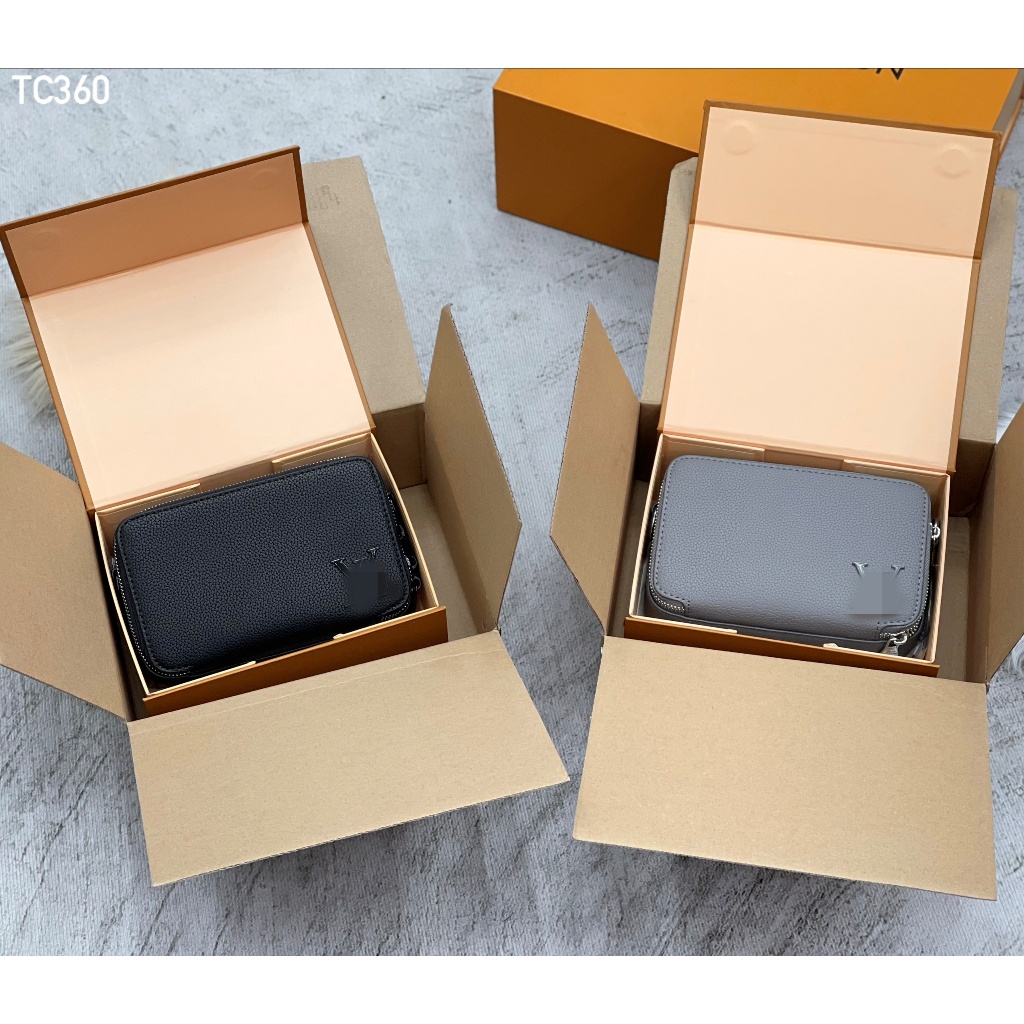 Túi Đeo Chéo Nam Nữ Eo Vỳ Monogram Cao Cấp, Túi Đeo Eo Unisex Thời Trang, Ngăn Chứa Rộng, Đeo Thoải Mái, Full Box
