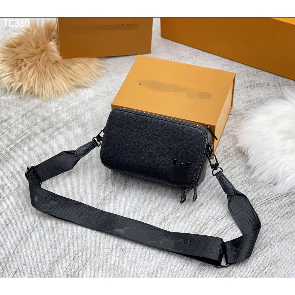 Túi Đeo Chéo Nam Nữ Eo Vỳ Monogram Cao Cấp, Túi Đeo Eo Unisex Thời Trang, Ngăn Chứa Rộng, Đeo Thoải Mái, Full Box