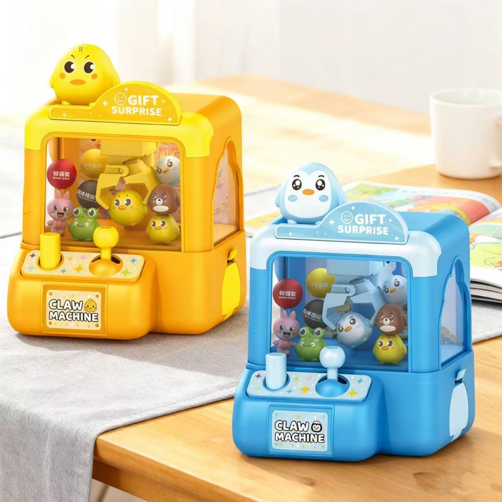 Đồ chơi máy gắp thú mini cho bé – Gắp gấu bông vui nhộn