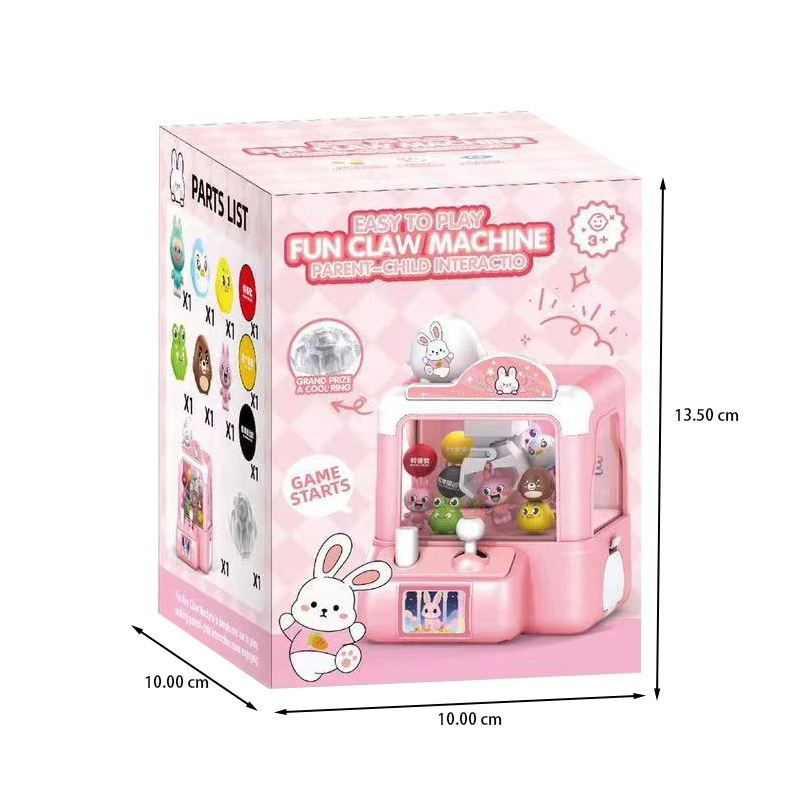 Đồ chơi máy gắp thú mini cho bé – Gắp gấu bông vui nhộn