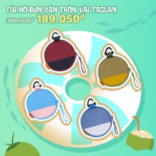 3PhầnTư - Túi, Ví Mô-đun Nhỏ Vải Trượt Nước Đựng Chìa Khoá, Tai Nghe Bản Tròn [Không Kèm Dây Đeo] - APSU24003