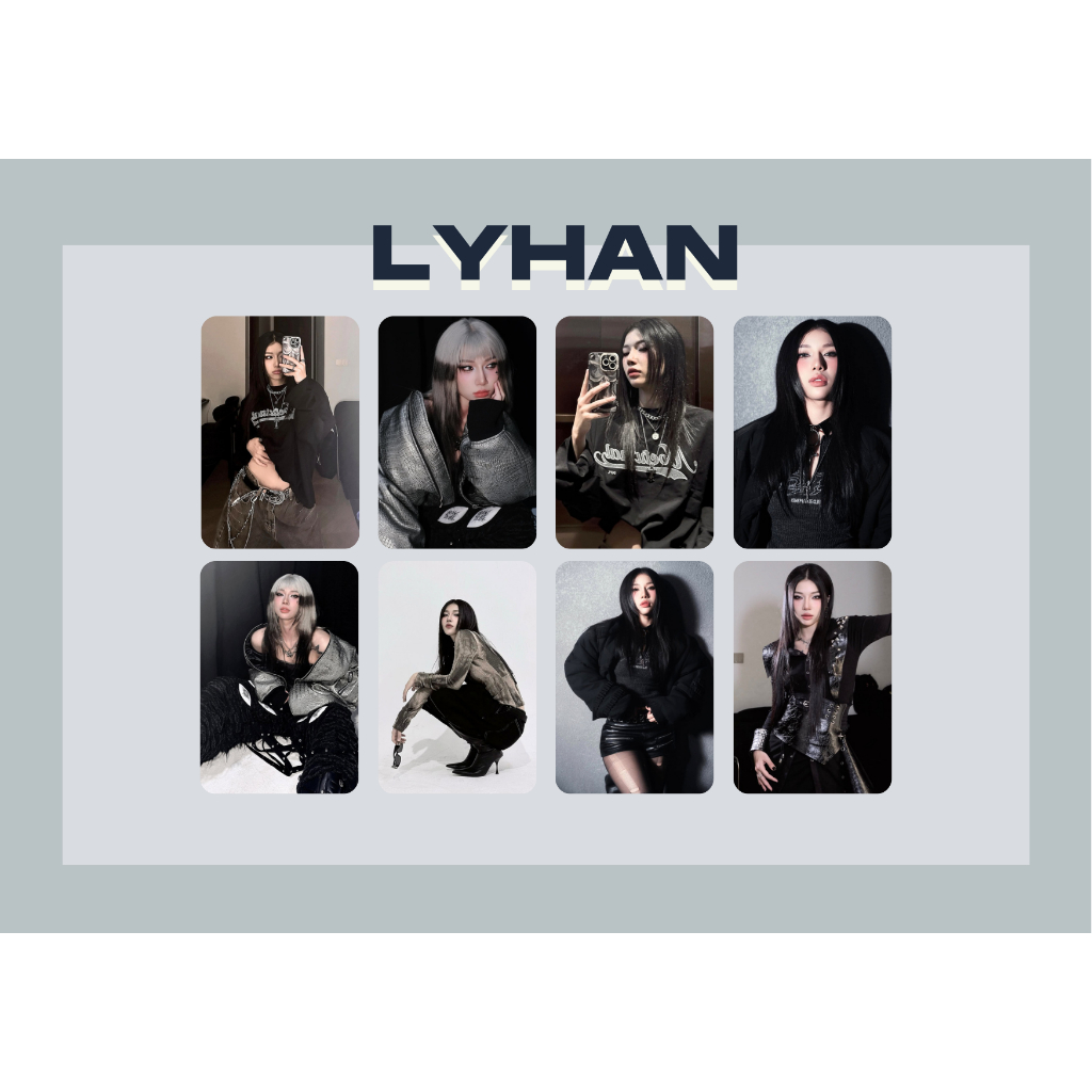 Set card bo góc Em xinh Lyhan / LYHAN - Em xinh say Hi