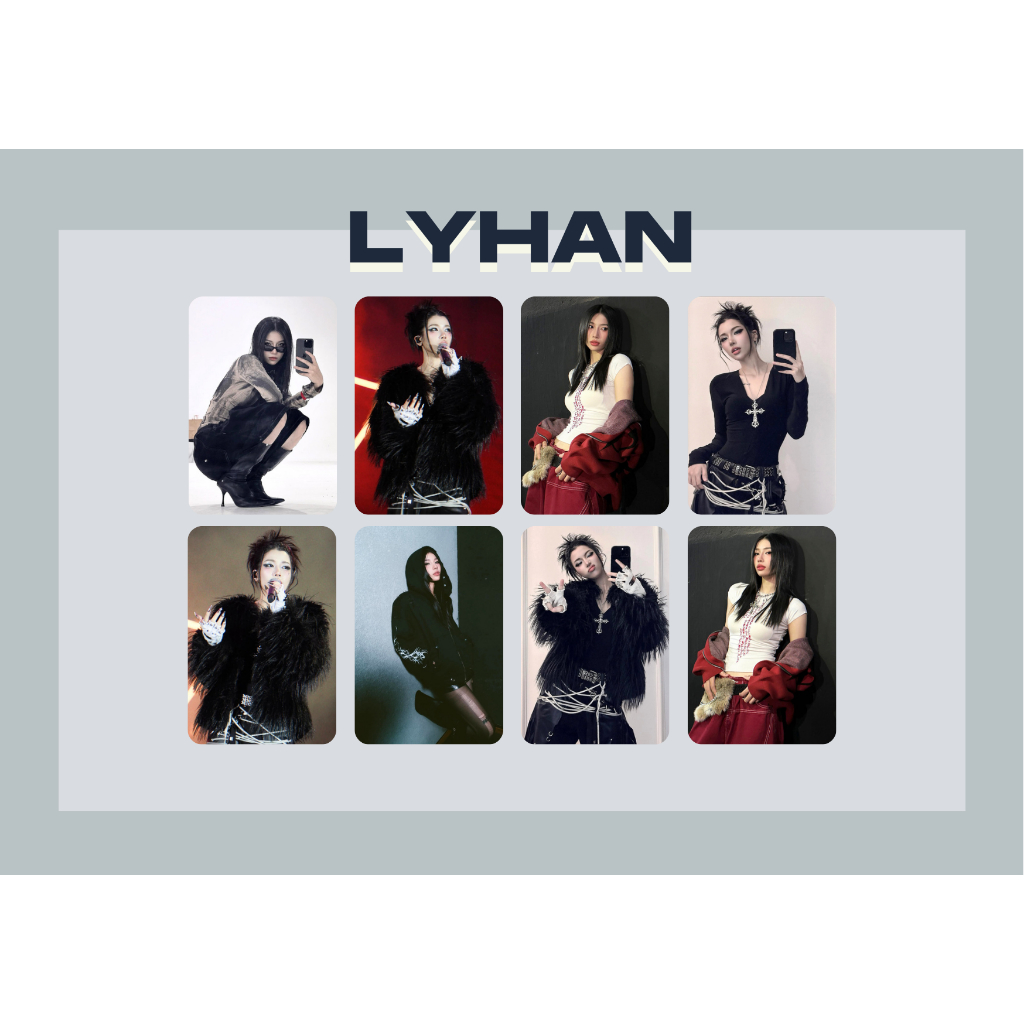 Set card bo góc Em xinh Lyhan / LYHAN - Em xinh say Hi