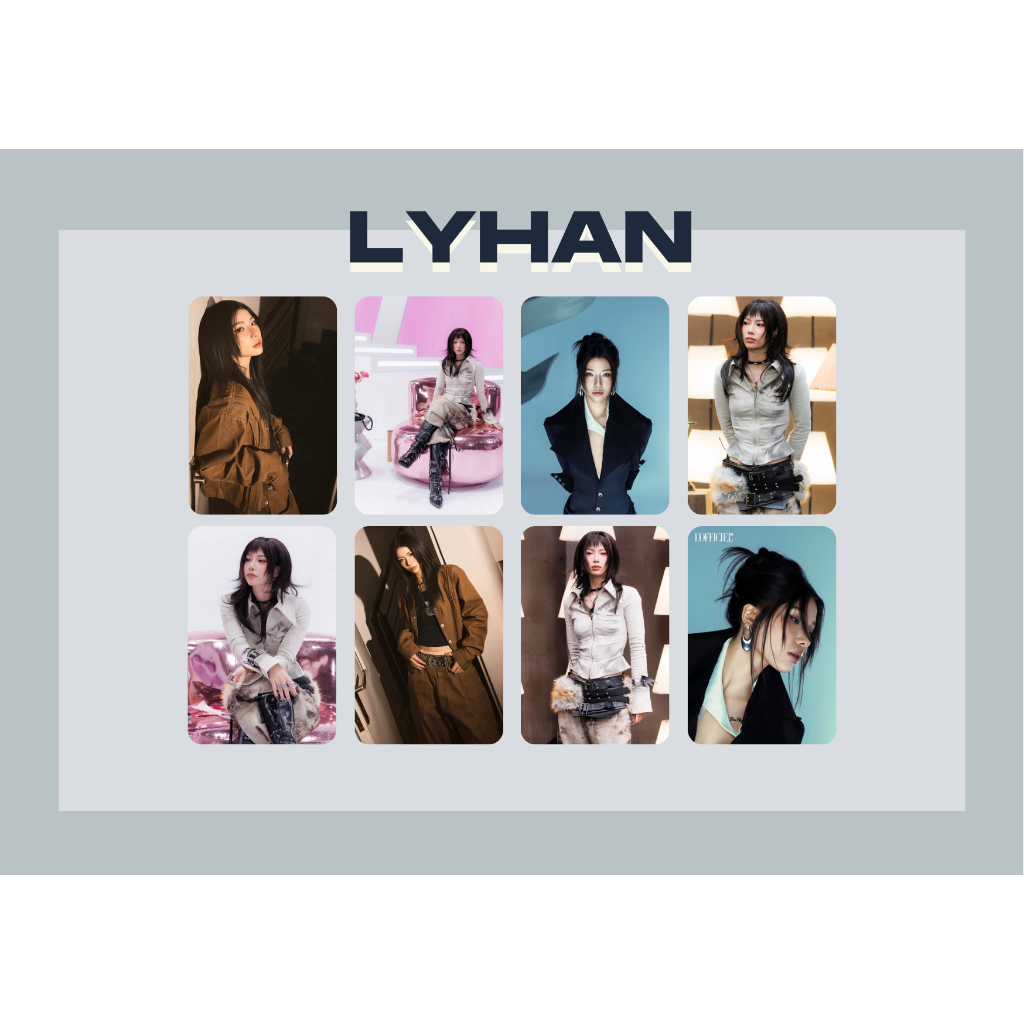 Set card bo góc Em xinh Lyhan / LYHAN - Em xinh say Hi