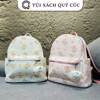 (Quai To Tặng Móc Khóa) Balo Gấu Teddy đi học nữ thời trang size40 vừa A4 laptop đi chơi du lịch tiện dụng BL08