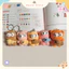 Móc Khoá Len Nhung Mèo Mắt Lồi Đeo Túi Cá Handmade Màu Pastel Quà Tặng Dễ Thương Độc Đáo