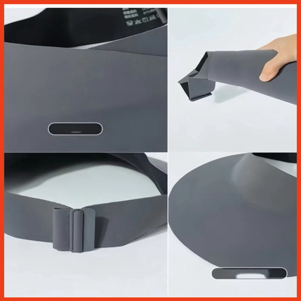 Mũ lưỡi trai chống nắng su đúc bảo vệ tia UV, không đường may, bền dáng, gọn nhẹ dễ mang theo