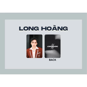 SET card bo góc LONG HOÀNG Leon nhóm nhạc UPRIZE Tân Binh Toàn Năng