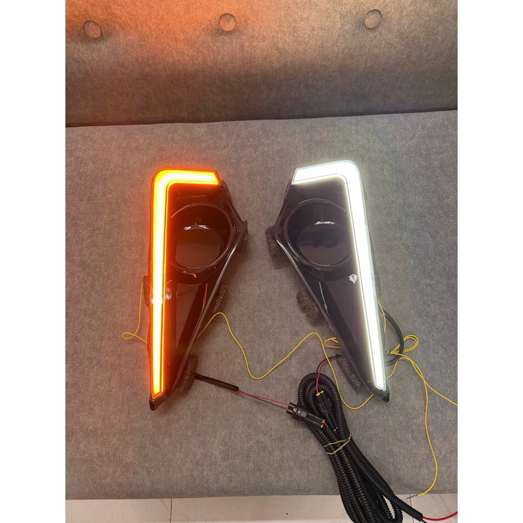 Đèn Gầm Trước + Led Cản Sau VELOZ 2021-2026 ,2 Chế Độ, Lắp Zin, Kiểu Led Mịn Viền To