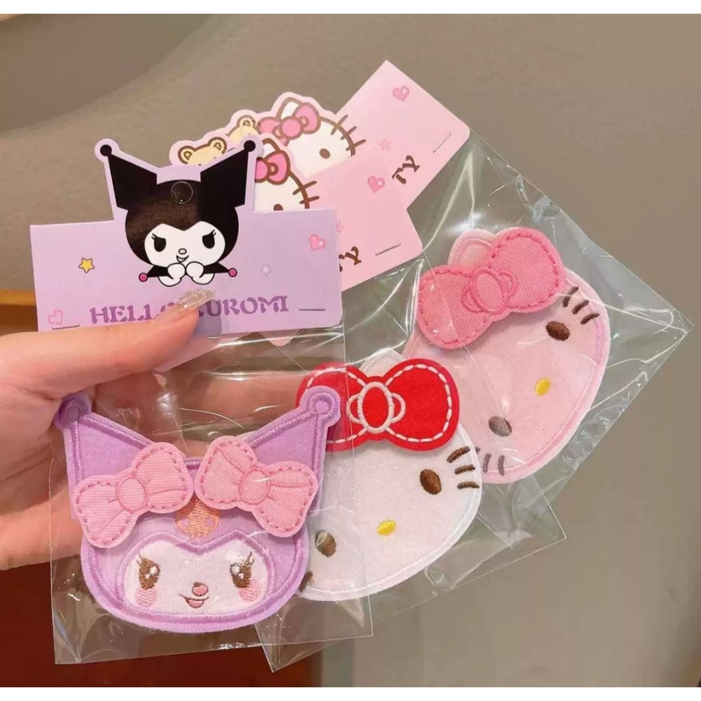 Set 2 miếng dán tóc, dán mái tự dính giúp cố định tóc khi trang điểm