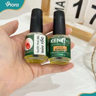 Nước Phá Gel Chính Hãng KENPRO 17ml - Dung Dịch Phá Gel Chuyên Dụng An Toàn - VIORA SHOP