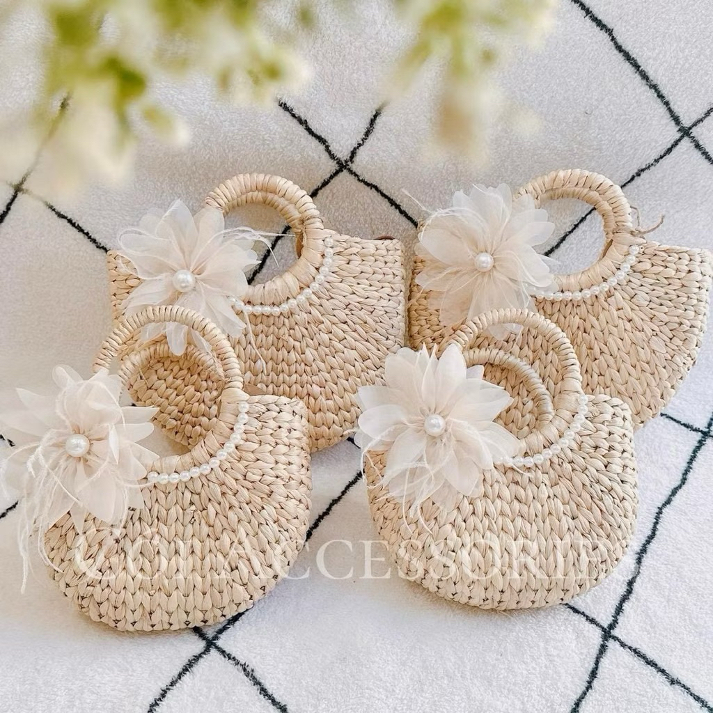 Túi lục bình  Vintage mini size 20cm ⚡️giá Cực Sốc ⚡️ hàng sẵn tận xưởng