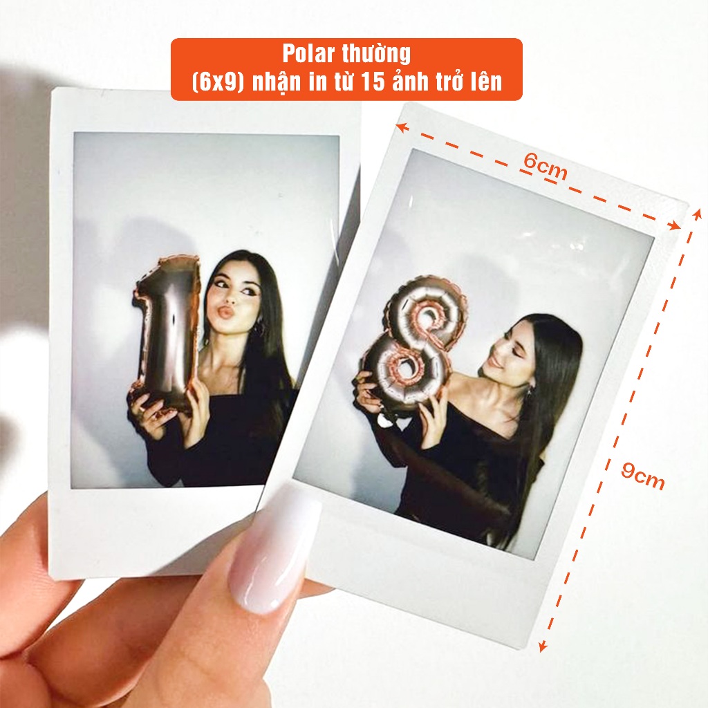 (Nhận in từ 18 ảnh) IN ẢNH theo yêu cầu Polar 6*9 Giấy Bóng gloxy cao cấp, giữ màu siêu lâu.