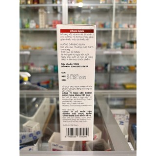 Ống uống sắt FEHUUCO - Bồ sung sắt và vitamin cho cơ thể (Hộp 20 ống)