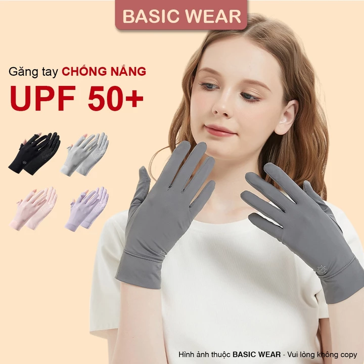 Găng Tay Chống Nắng UPF 50+ chống tia UV/Chống trượt/Chống Nắng Có Thể Chạm Màn Hình Cảm Ứng GT1