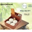 Hộp đũa muỗng và hộp giấy 071 [ Màu : nâu gỗ ] khay dua tốt bền đẹp