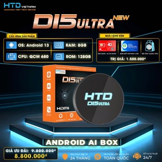 Android Box D15 Ultra 2026 RAM 8GB ROM 128GB – Android 13, Chip QCM680