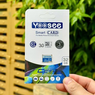 Thẻ Nhớ YOOSEE 128GB/64GB/32GB Tốc Độ Cao,Chuyên Dụng Cho Camera Wifi, Điện Thoại, Thiết Bị Điện Tử