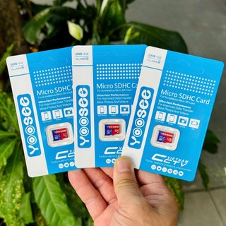 Thẻ Nhớ YOOSEE 128GB/64GB/32GB Tốc Độ Cao,Chuyên Dụng Cho Camera Wifi, Điện Thoại, Thiết Bị Điện Tử