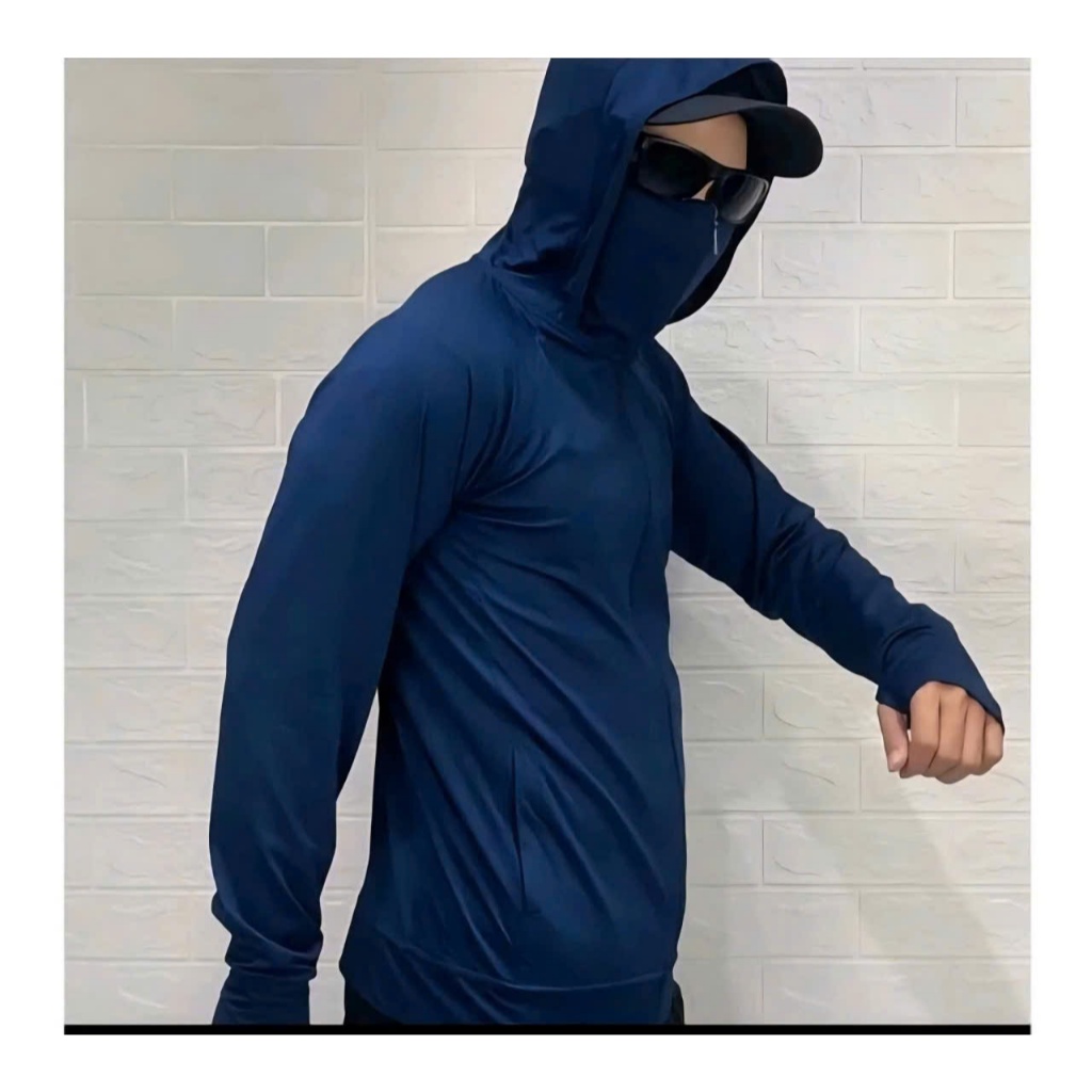 ( Thời Trang Nam)  Áo Chống Nắng Nam 1 Lớp Thun Thông Hơi  Thoáng Mát Chống Tia UV