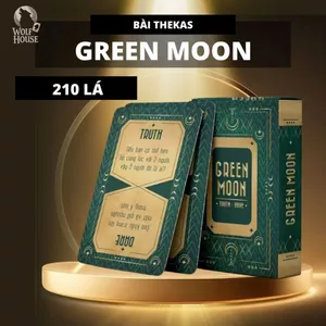 Combo 10 Bộ Bài Truth Dare Màu Xanh Giấy Cứng Hình Ảnh Đẹp Dễ Mang Theo Chơi Nhóm Board Game THE KAS