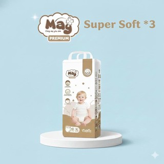 ( Quà mới)Combo 3 Bịch Bỉm Mây premium Siêu mềm  Mỏng, Chống Hăm, Thấm Hút Tốt (S, M, L, XL, XXL)