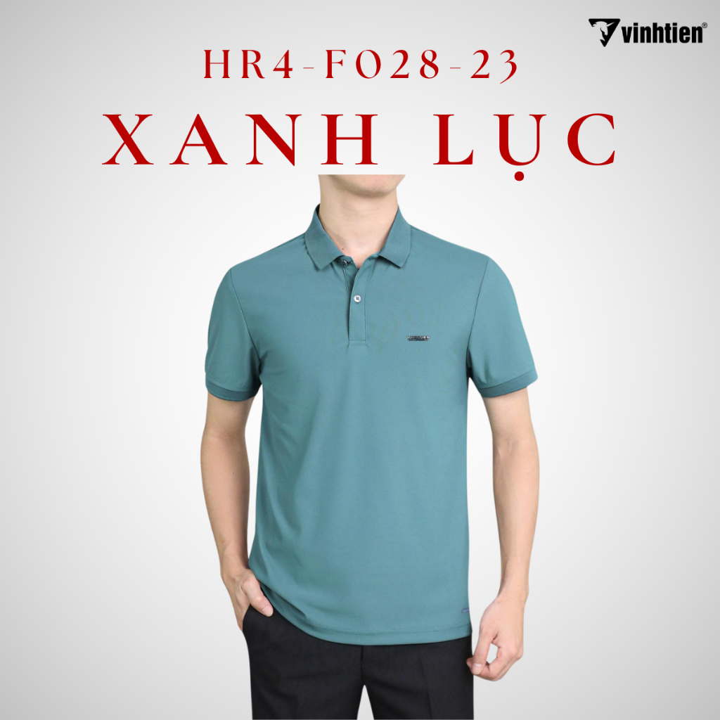 Áo Polo Nam, Áo Thun Nam Vĩnh Tiến Form Ôm Slimfit Dáng Trẻ, Thanh Lịch, Sang Trọng 329 - Nhiều Màu