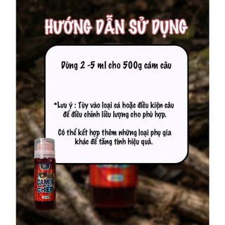 HƯƠNG LIỆU CAM'S CHÉP 100ML
