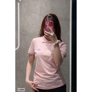 Áo POLO NỮ CỘC THÊU LOGO MÀU HỒNG SIÊU HOTT